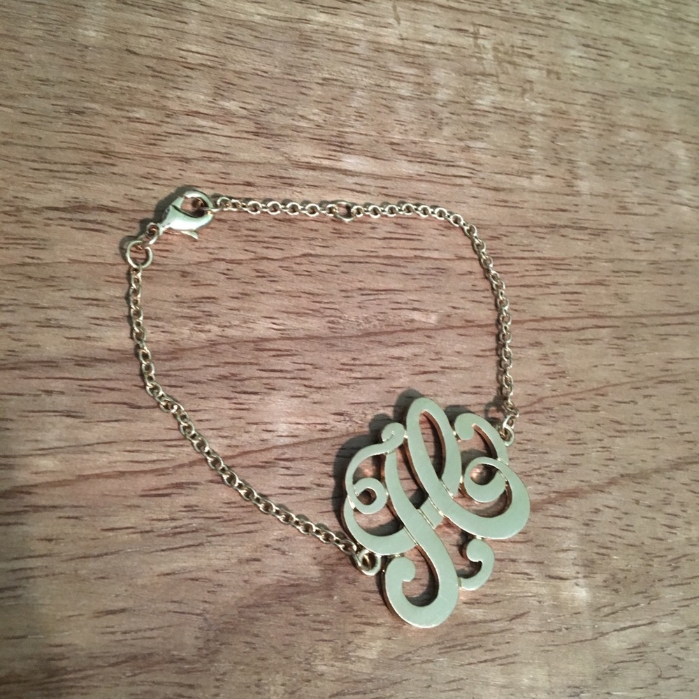 Monogram H bracelet
